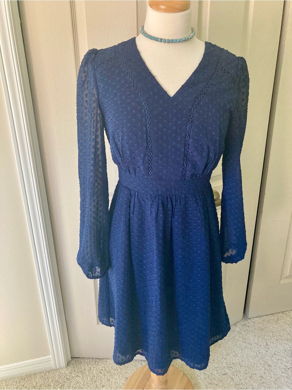 Navy Blue Y by Yumi Special Occasion Dress, Size 6